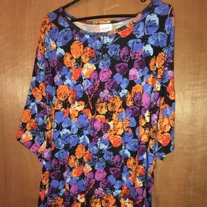 LuLaRoe Irma 3XL NWOT gorgeous colors!